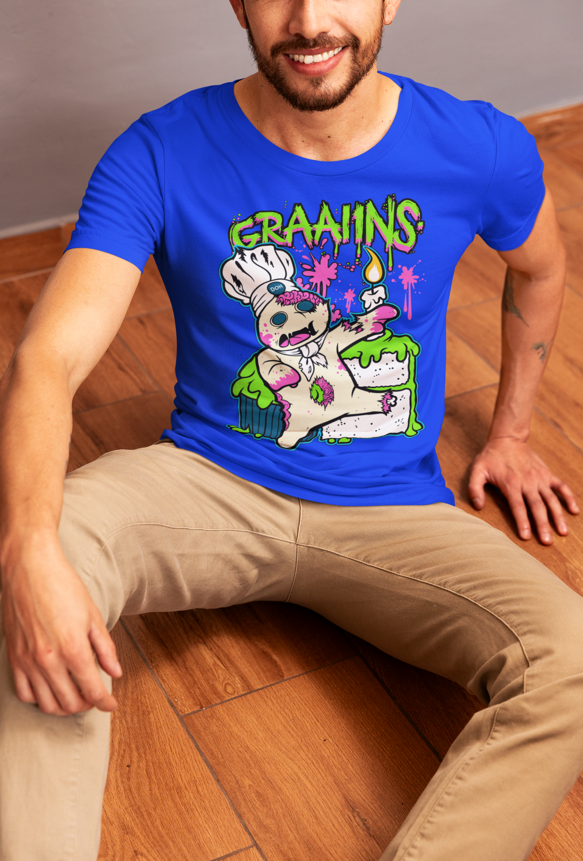 GRAINS!! Zombie Doughboy T-Shirt