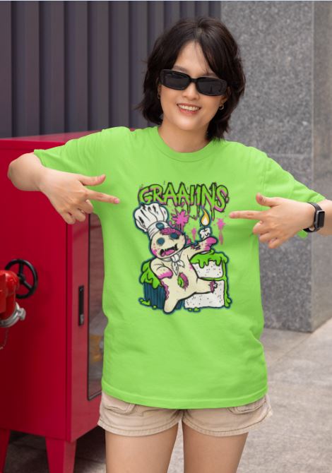 GRAINS!! Zombie Doughboy T-Shirt